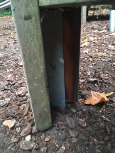 Garden Square play equipment repaired